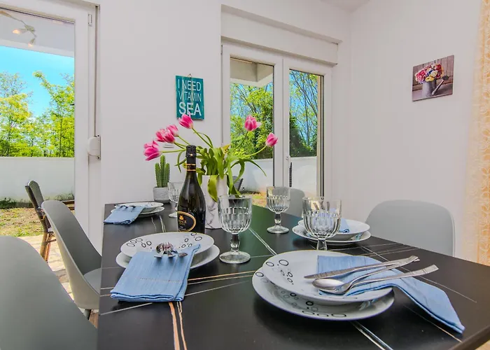 Aparthotel House Calm Forest 5 Minutes Walking From The Sandy Privlaka (Zadar)